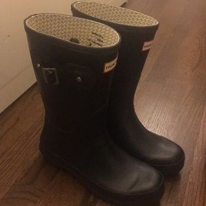 HUNTER medium boots black